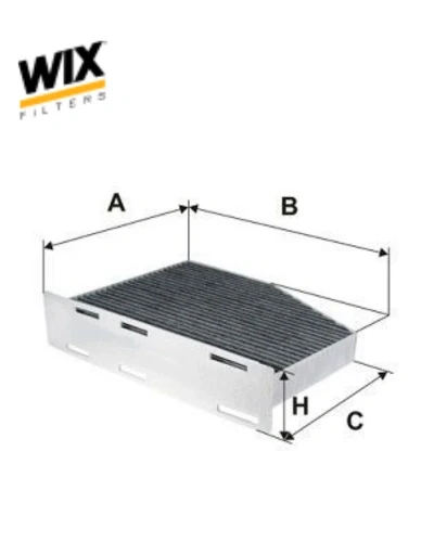 فلتر تكييف كاربون - جيتا / A5 - ويكس