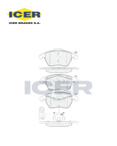 تيل امامي- ICER - MG 6 - VW