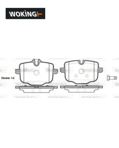 طقم تيل خلفى - G30 - وكينج
